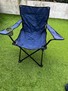 Folding camping chairs