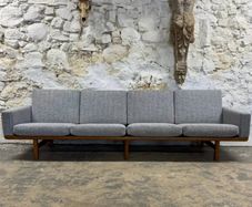 Hans J. Wegner Ge-236 Four-seater Sofa For Getama