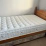 Single guest bed. Pristine condition. Can be 2 single beds or make a large double bed. Image 2