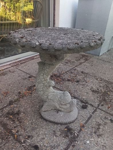 Antique garden furniture, stone, heavy, Kilmacanogue Wicklow