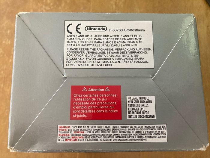 Nintendo Gameboy Advance SP - boxed