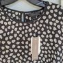J Crew Tiefront Silk top in Pebble Print Image 3
