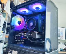 Custom Built Gaming PC Ryzen 5/16GB/512GB SSD/Radeon RX 6500 XT/WiFi/W11