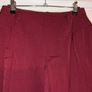 Beautiful wine heavy material skirt from Basler Image 2