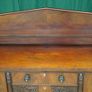 William IV Mahogany Wine Sideboard with Pedimented Gallery c.1830s Image 7