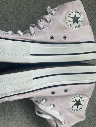 pink converse, size 6.5