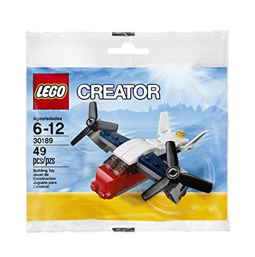 LEGO 30189 Creator Transport Plane NEW & Factory SEALED Hard To Find