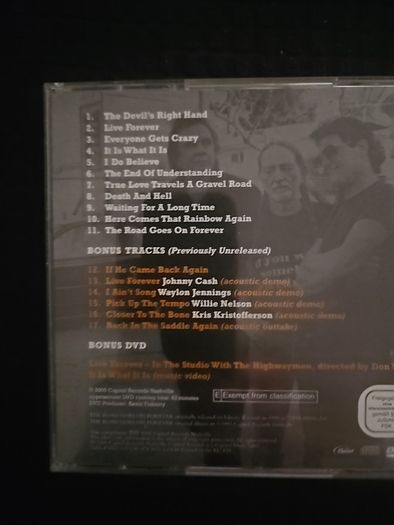 Highwaymen - The Road Goes On Forever. CD + DVD. 10th Anniversary Edition.