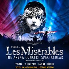 single ticket to Les Miserables in Dublin