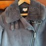 Warehouse Suede-look biker jacket Image 7