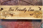 Outdoor Vintage Gardener Gift Idea - Bee Friendly Zone