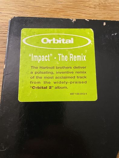 Orbital - Impact USA  / Lush (1926 Trancendance Mix) - 12" Vinyl Single - 1993 FFRR Recordings