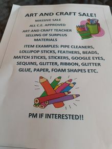 arts and craft sale