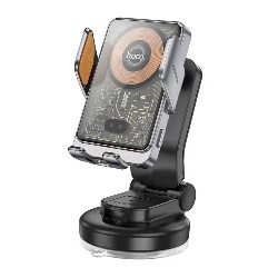 Hoco HW8 Automatic Clamping Dash & Glass Wireless Charging Phone Holder 15W