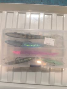 weighted paddle tail lures
