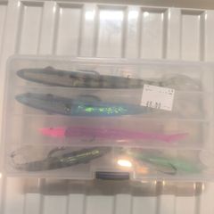 weighted paddle tail lures