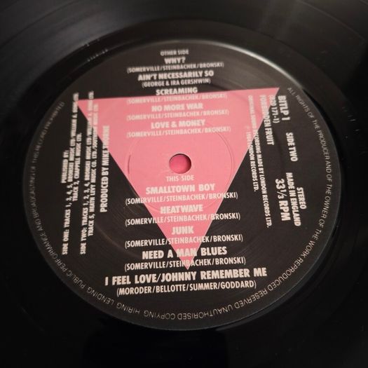 Bronski Beat - Age of Consent Irish pressing