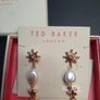 NEW Ted Baker gold color Earrings Beatifull and Luxury looking RRP 50 euro NEW & BOXED Image 3