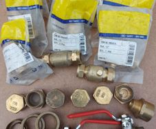 Plumbing job lot