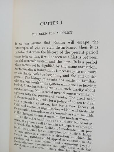 Reconstruction: A Plea for a National Policy by Harold Macmillan (LP193)