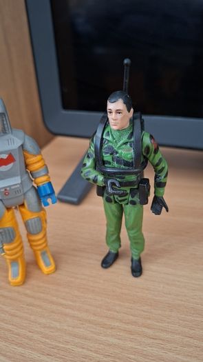 Vintage Action Force figures x2 1980's 4 "
