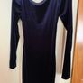 ASOS Midnight Blue Velvet Maxi Dress Image 5