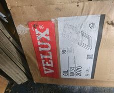 Velux Window non opening GPL UK08 2070 White painted TH brand