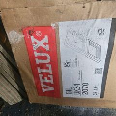 Velux Window non opening GPL UK08 2070 White painted TH brand