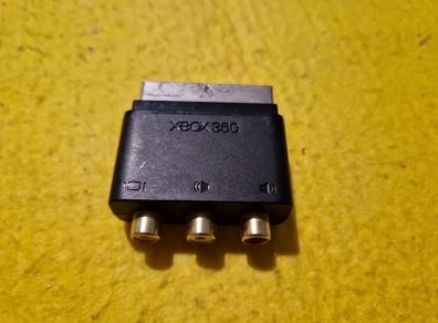 xbox 360 scart adapter for image cable