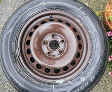 Spare Wheel & New Tyre