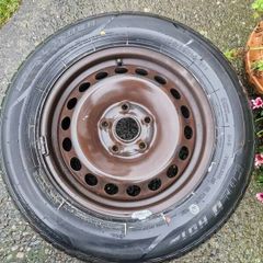 Spare Wheel & New Tyre