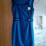New Royal blue office work wear tunic dress RRP 90 S 10 Debenhams Image 2