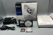 Sony DSC-W610 14.1MP Digital Camera Black - Boxed - Full Kit