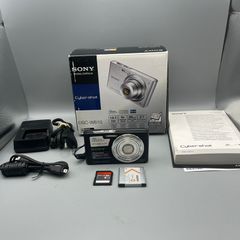 Sony DSC-W610 14.1MP Digital Camera Black - Boxed - Full Kit