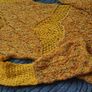 Orange Knitted Dress. Size 12 Image 3
