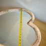 Heart-Shaped Wooden Mirror 65cm Image 4
