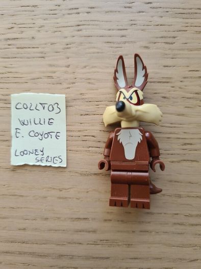 lego collt03 Willie E Coyote, series Looney Tunes