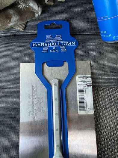 Marshalltown finishing trowel 121mm