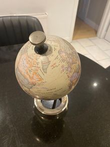 Globe on stand