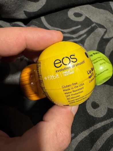 Vintage EOS Lip Balm Bundle x3 - Rare Sealed Collector's Items