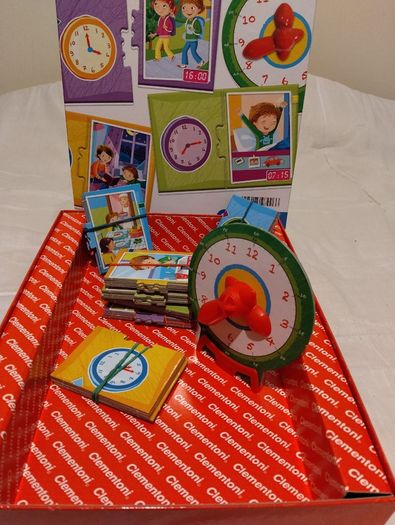 Clementoni Young Learners, What time is it Educational game