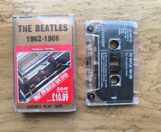 The Beatles 1962 - 966 "The Red Album" Cassette Tape