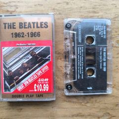The Beatles 1962 - 966 "The Red Album" Cassette Tape