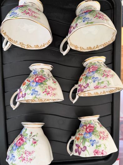 Tea Cups Fine Bone China  -Vintage