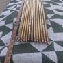 16 Victorian Brass Stair Rods( 23 Inches Long) Image 7