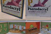 P is for pterodactyl  Hardback book