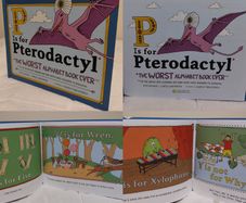 P is for pterodactyl  Hardback book