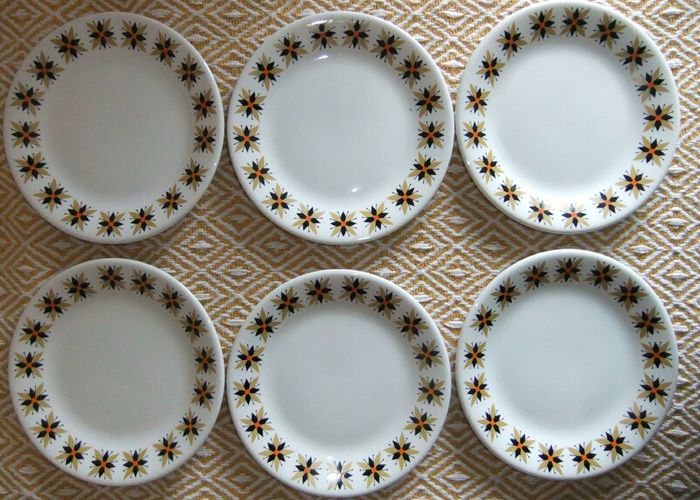 Arklow Pottery Star Dust Pattern 21 Piece Coffee Set
