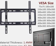 Tv  bracket Mount 32-70" inc curved Tvs