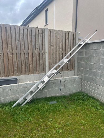 3 Solar Panels with Mounting Rack